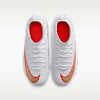 Tacos de futbol para terrenos múltiples de corte high para niños grandes Nike Jr. Mercurial Superfly 11 Club