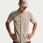 ACG "Aireez" メンズ ボタンアップ トレイルランニング トップス