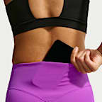 Damskie legginsy 7/8 z wysokim stanem bez przedniego szwu Nike Universa
