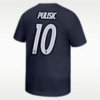 Christian Pulisic Team USA Big Kids' Nike Soccer T-Shirt