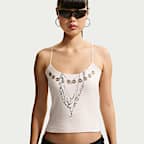 Camiseta de tirantes Cami ajustada para mujer Nike Sportswear Chill Knit