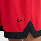 Shorts de básquetbol Dri-FIT de 13 cm para niños talla grande Nike Court