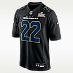 Rashid Shaheed Seattle Seahawks Super Bowl LX Men's Nike NFL Game Fashion Jersey