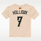 Playera Nike de la MLB infantil Jackson Holliday Baltimore Orioles City Connect