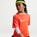 Nike Multi Older Kids' (Boys') Dri-FIT Short-Sleeve Training Top