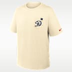Playera Nike de la MLB para hombre Los Angeles Dodgers City Connect 2-Hit Max90 Pocket