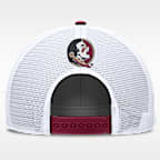 Florida State On-Field Rise Men's Nike College Trucker Adjustable Hat