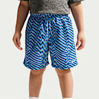 Shorts de tejido Woven Dri-FIT para niños talla pequeña Nike Bold Move