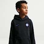 Inter Milan Club Older Kids' (Boys') Nike Football Pullover Hoodie