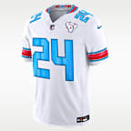 Jersey Nike Dri-FIT de la NFL Limited para hombre Derek Stingley Jr. Houston Texans Rivalries Collection