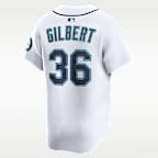 Logan Gilbert Seattle Mariners Men's Nike Dri-FIT ADV MLB Limited Jersey