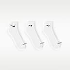 Calcetines de entrenamiento al tobillo (3 pares) Nike Everyday Plus Cushioned