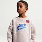 Nike Sportswear Little Kids' Multisport 2-Piece Fleece Crew Set