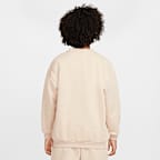 Sudadera oversized para niños talla grande Nike Sportswear Club Fleece