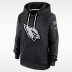 Sudadera con gorro sin cierre Nike Dri-FIT de la NFL para mujer Arizona Cardinals Salute to Service Sideline