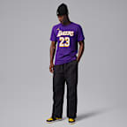 Playera Nike de la NBA para hombre Los Angeles Lakers Essentials Statement