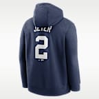 Derek Jeter New York Yankees Club Men's Nike MLB Pullover Hoodie