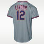 Francisco Lindor New York Mets Big Kid's Nike MLB Stadium Jersey