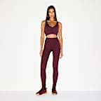 NikeSKIMS Matte Women's V-Neck Long-Line Bra