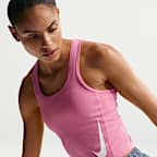 Camiseta de tirantes de correr Dri-FIT para mujer Nike Tempo Swoosh