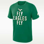 Playera Nike de la NFL para hombre Philadelphia Eagles Direct Handoff Rewind Slub