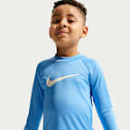 Nike Swim Little Kids' (Boys') Long Sleeve Top & Short Set