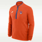 Sudadera universitaria Nike Dri-FIT de medio cierre para hombre Clemson Courtside