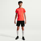 Ποδοσφαιρική κοντομάνικη μπλούζα Nike Dri-FIT Strike για μεγάλα παιδιά