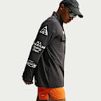 ACG "Aireez" Men's UV-Reisitant Button-Up Long-Sleeve Graphic Top