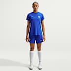Chelsea F.C. Strike Women's Nike Football Dri-FIT Short-Sleeve Top