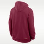 Sudadera con gorro sin cierre universitaria Nike Dri-FIT para hombre Florida State Sideline Standard Issue