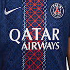 Paris Saint-Germain 2025/26 Stadium Home Older Kids' Nike Dri-FIT Football Replica Shirt