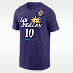 Kelsey Plum Los Angeles Sparks Men's Nike WNBA T-Shirt