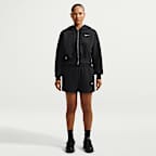 Felpa corta e ampia con cappuccio e zip a tutta lunghezza Nike Sportswear Phoenix Fleece – Donna