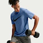 Playera de entrenamiento Dri-FIT con protección contra los rayos UV para hombre Nike Hyverse