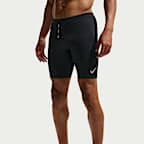 Nike AeroSwift Men's Dri-FIT ADV Brief-Lined 1/2-Length Running Tights