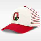 Ohio State Rise Men's Nike Dri-FIT College A-Frame Adjustable Hat