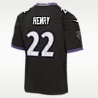 Derrick Henry Baltimore Ravens Big Kids' Game Jersey