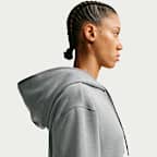 Nike Studio Fleece Sport Women's Dri-FIT Full-Zip Hoodie