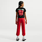 Nike Sportswear Big Kids' (Girls') Slim Cropped T-Shirt
