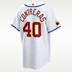 Jersey Nike Stadium para hombre Willson Contreras Venezuela National Baseball Team 2026 World Baseball Classic
