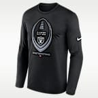 Las Vegas Raiders Legend Icon Men's Nike Dri-FIT NFL Long-Sleeve T-Shirt