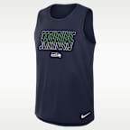 Camiseta de tirantes Nike Dri-FIT de la NFL para hombre Seattle Seahawks