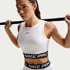 Nike Pro Women's Dri-FIT Cropped Tank Top