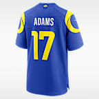 Jersey Nike de la NFL Game para hombre Kyren Williams Los Angeles Rams