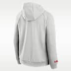 Ohio State Courtside Men's Nike Dri-FIT College Pullover Hoodie