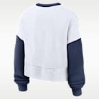 Boston Red Sox Primary Women's Nike MLB Pullover Crew