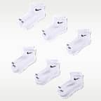 Nike Performance Basics Kids' Dri-FIT Ankle Socks (6 Pairs)