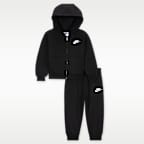 Conjunto de dos piezas Club con cierre completo para bebé (12 a 24 meses) Nike