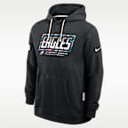Philadelphia Eagles Crucial Catch Sideline Standard Issue Men's Nike Dri-FIT NFL Pullover Hoodie